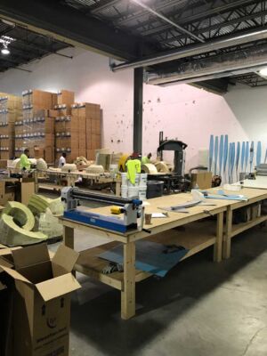 Axion Specialty Contracting Fabrication Shop